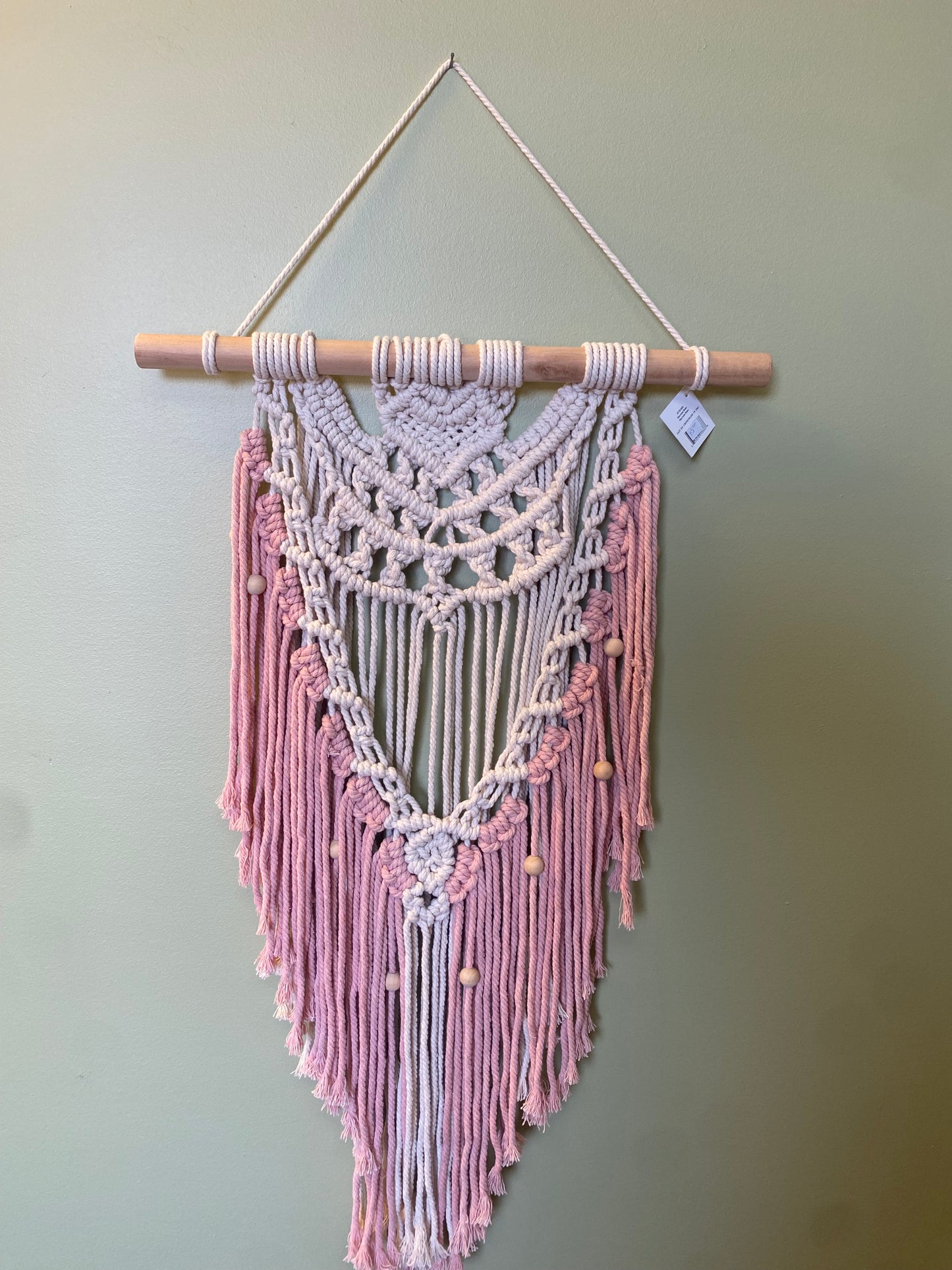 Décoration en macramé