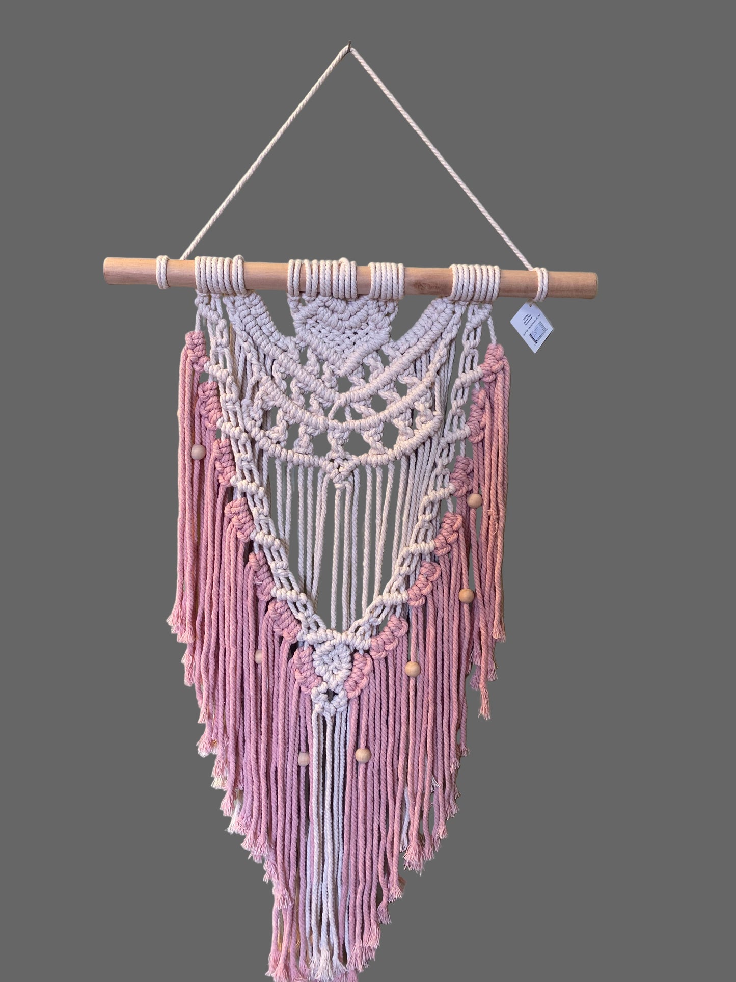 Décoration en macramé