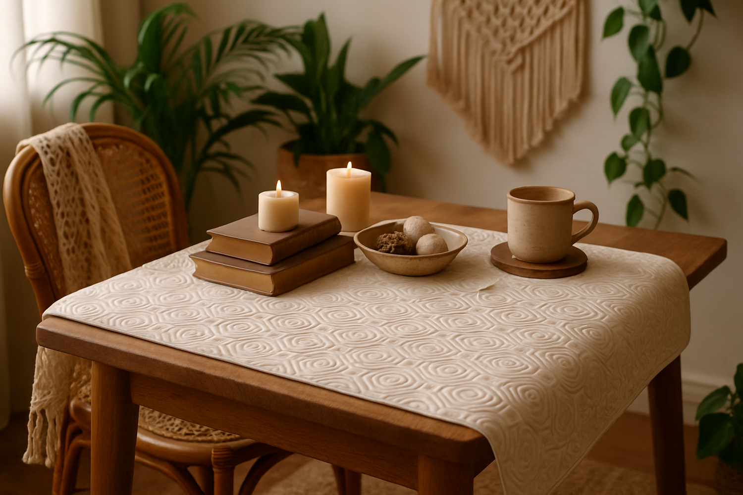 Protège table rembouré
