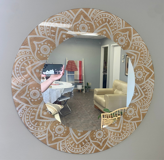 Miroir de style scandinave